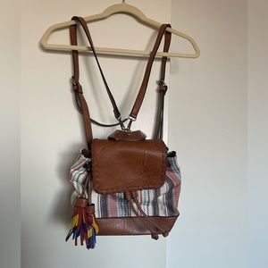 NWT Jen & Co Boho Vegan Leather Bag